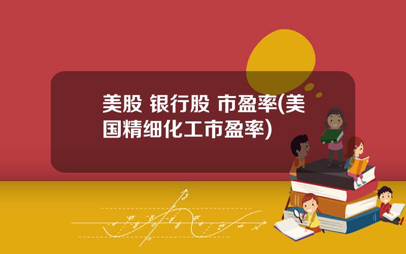 美股 银行股 市盈率(美国精细化工市盈率)